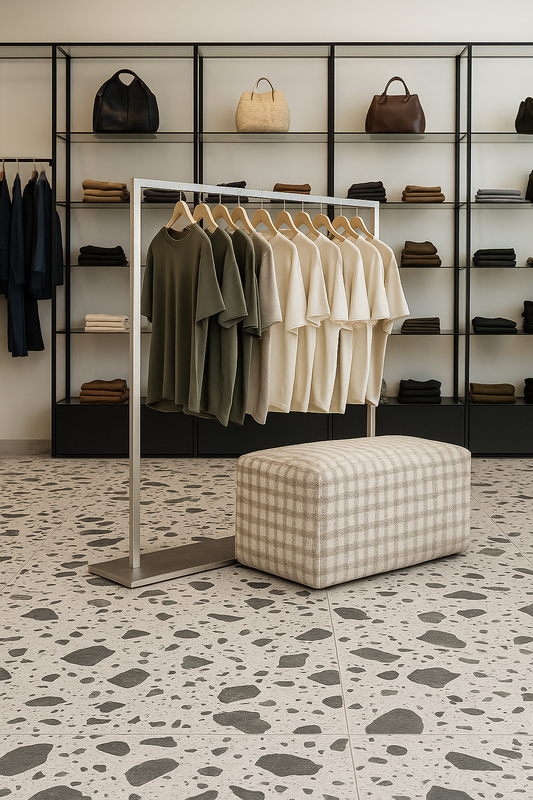 Torrens Terrazzo Navy 60x60