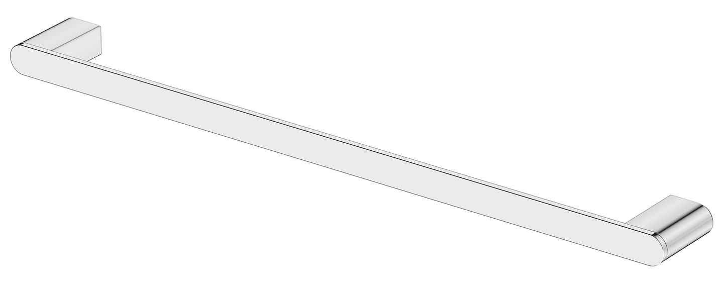Supra Single Towel Rail 800 – Chrome