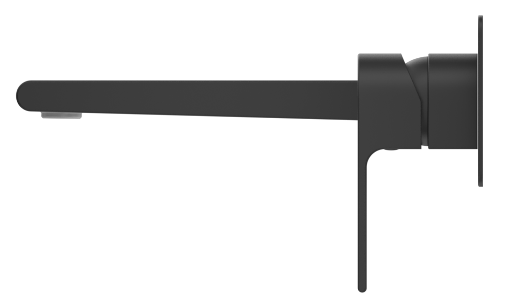 Beki Wall-Spout Combo - 1P - TRIM KIT ONLY – Black