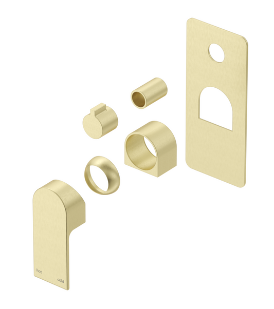 Beki Shower Mixer Diverter - 1P - TRIM KIT ONLY – French Gold