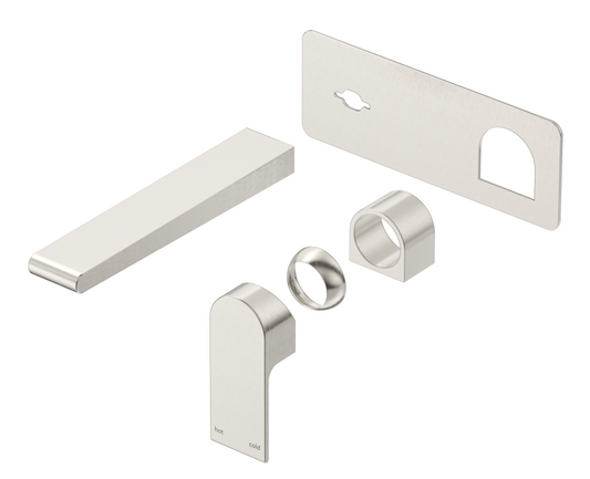 Beki Wall-Spout Combo - 1P - TRIM KIT ONLY – Brushed Nickel