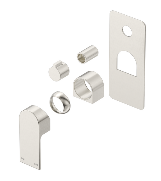 Beki Shower Mixer Diverter - 1P - TRIM KIT ONLY – Brushed Nickel
