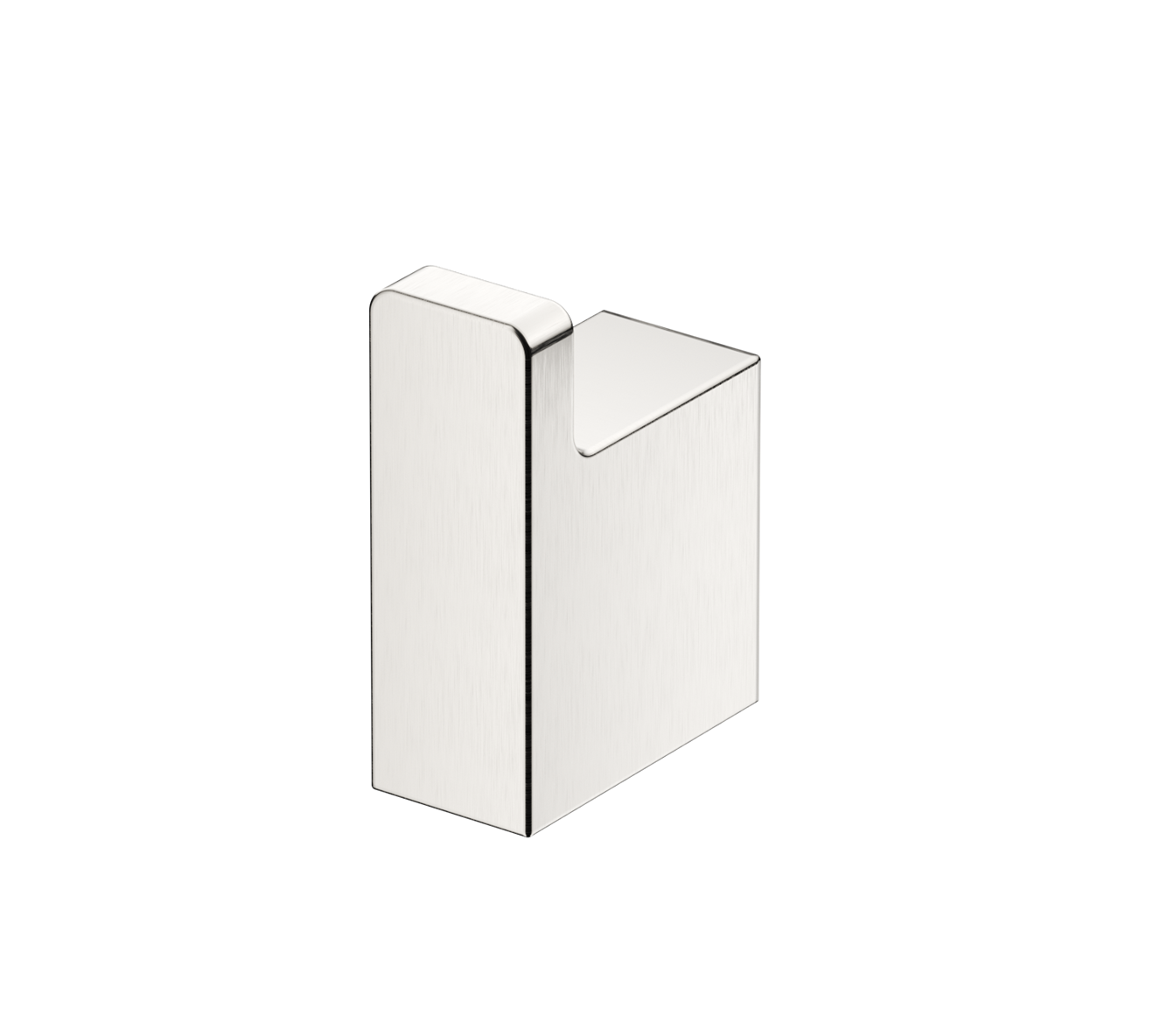Milos Robe Hook – Brushed Nickel