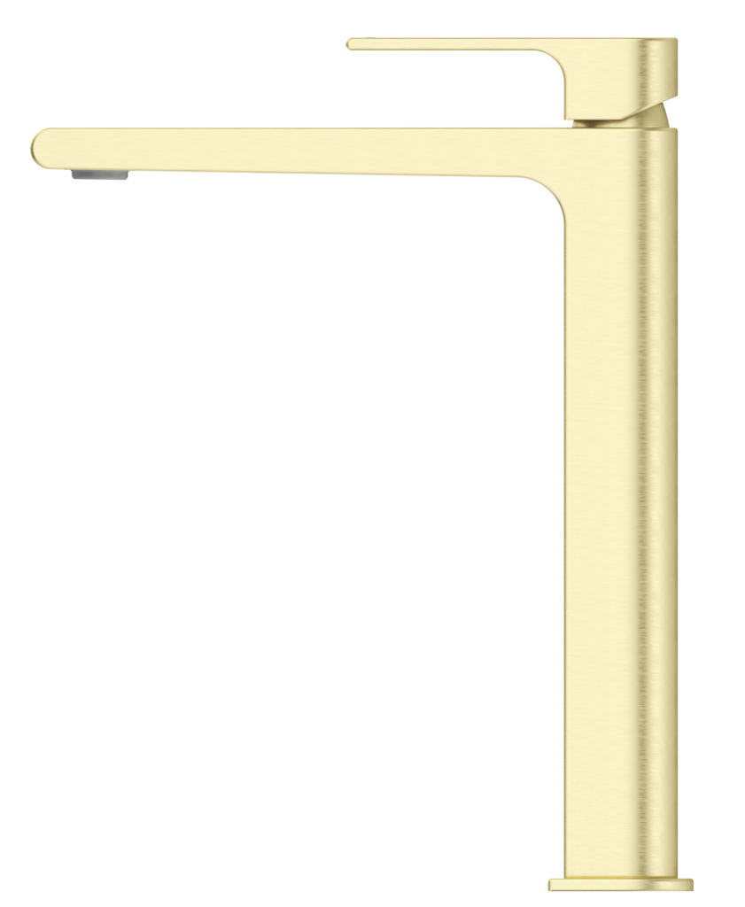 Beki Tall Basin Mixer – French Gold