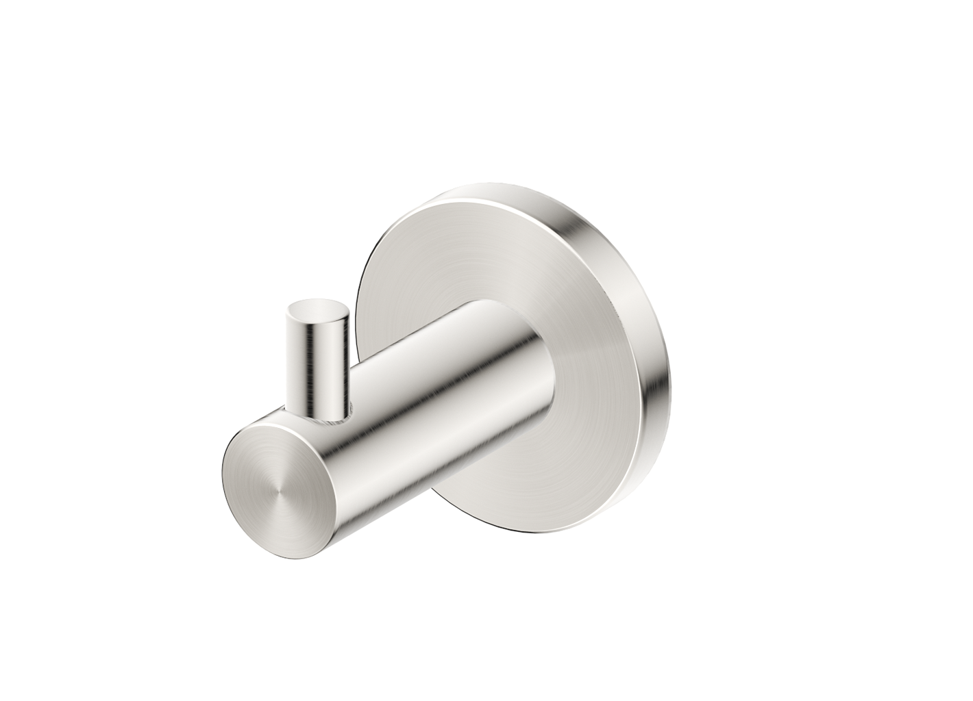 Mica Robe Hook – Brushed Nickel