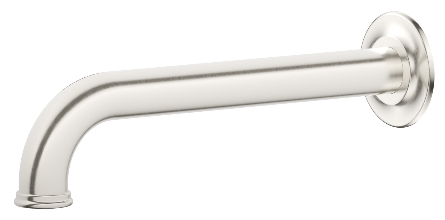 Mica Heritage Bath/Basin Spout - 160/220/250mm - Multiple Colours – Brushed Nickel
