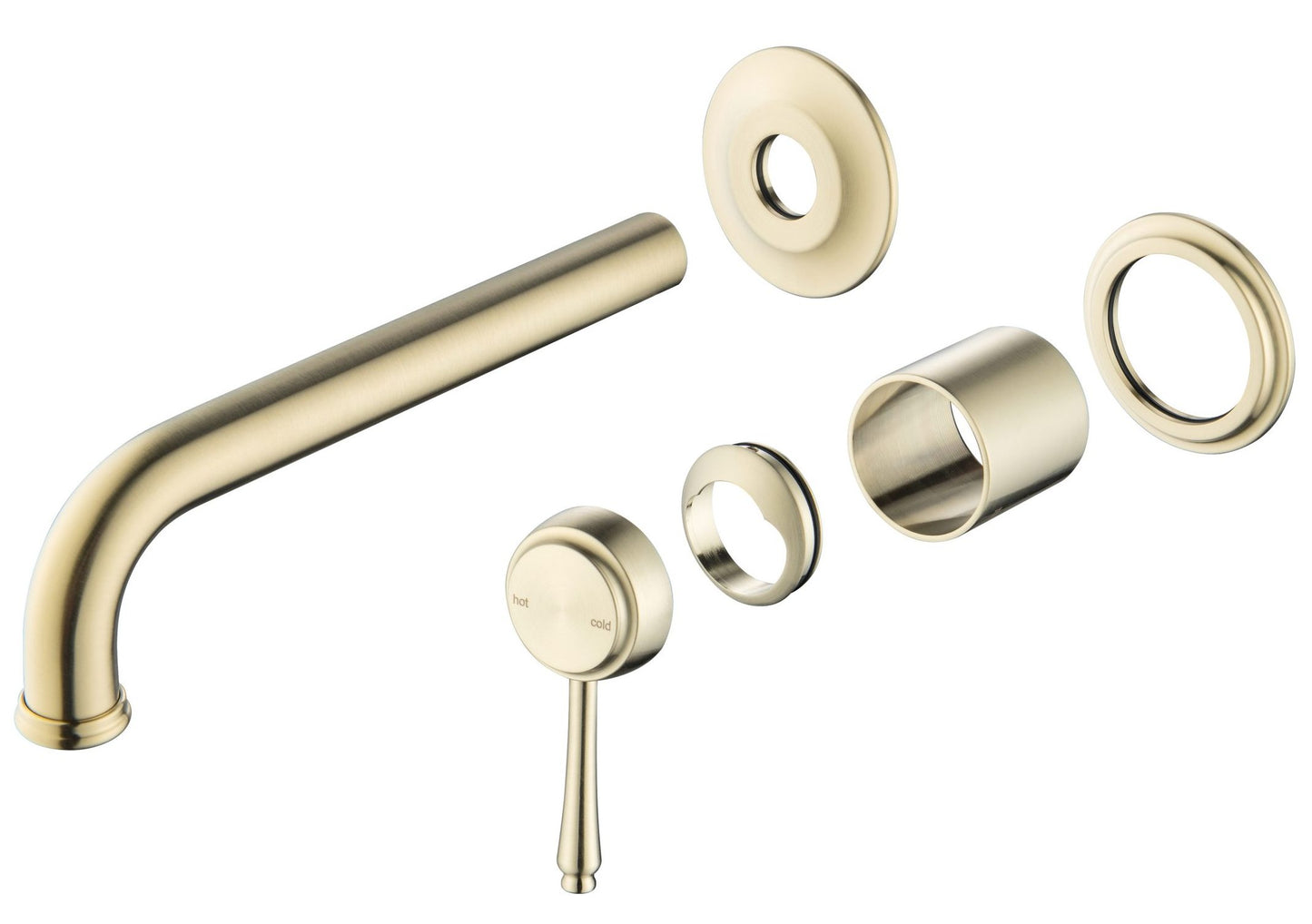 Mica Heritage Wall-Spout Combo - TRIM KIT ONLY – French Gold