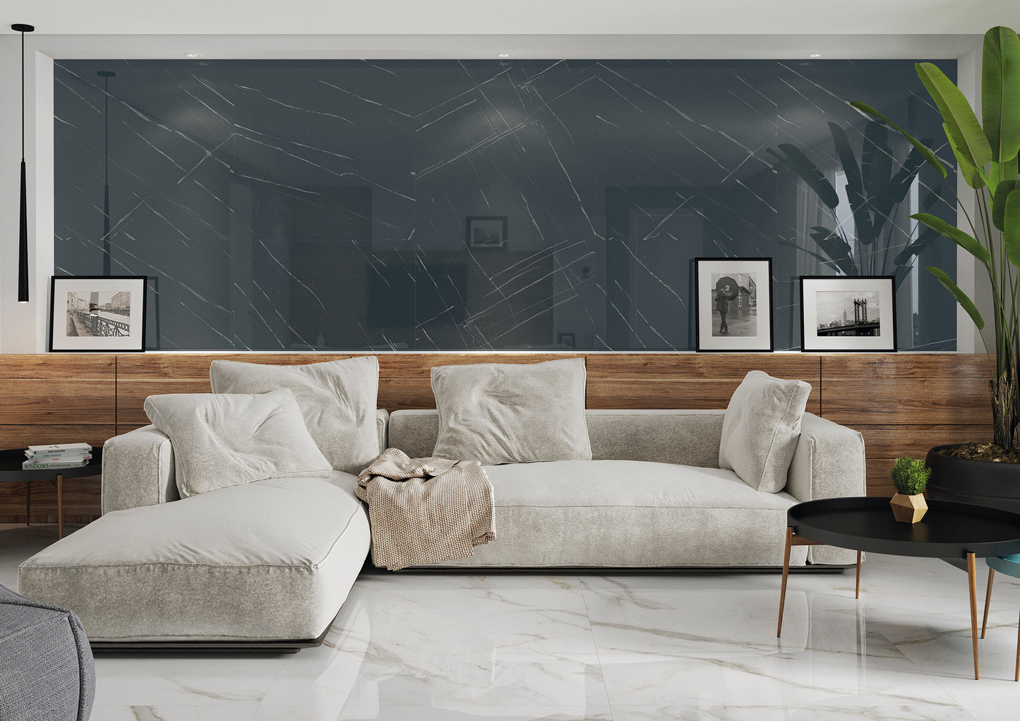 Lumina Marquina Black Polished Gp 60X120