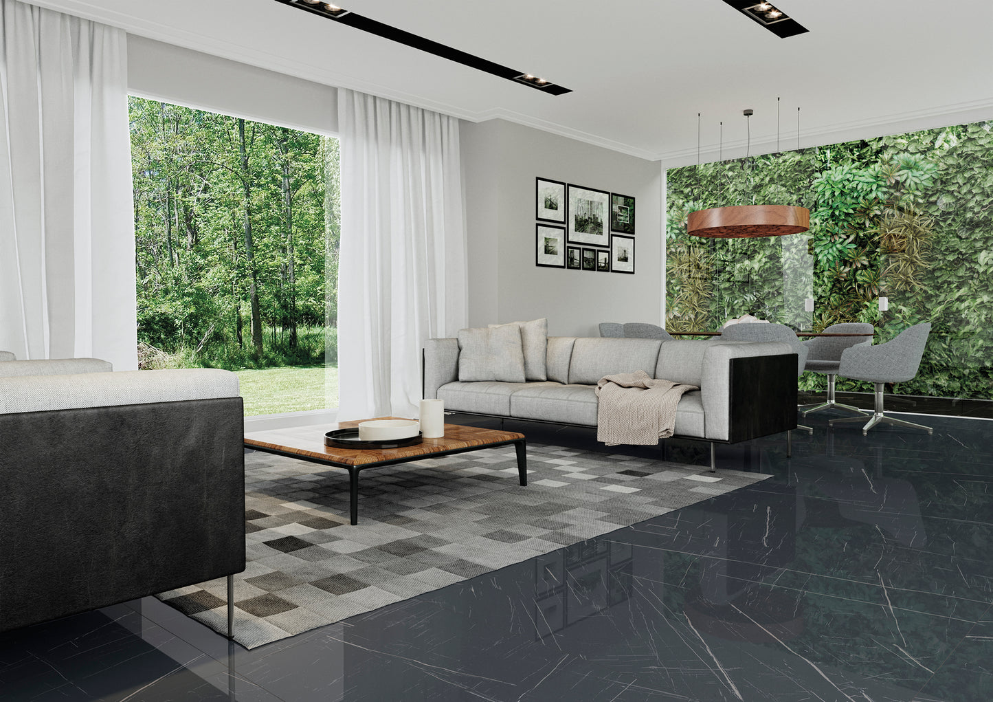 Lumina Marquina Black Polished Gp 60X120