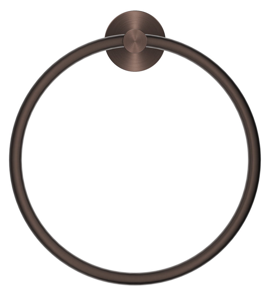 Mica Hand Towel Ring – Dusk Bronze