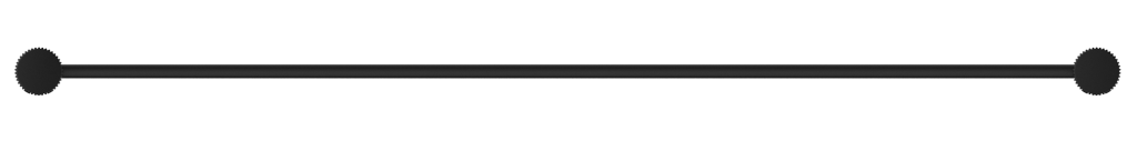 Mica Fluted Single Towel Rail – Black