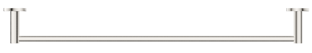 Mica Single Towel Rail 800 – Brushed Nickel