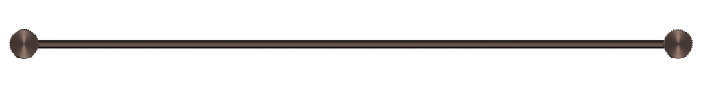 Mica Fluted Single Towel Rail – Dusk Bronze