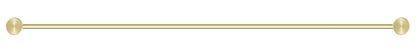 Mica Fluted Single Towel Rail – French Gold
