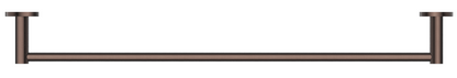 Mica Single Towel Rail 800 – Dusk Bronze
