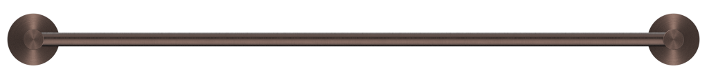 Mica Single Towel Rail 800 – Dusk Bronze