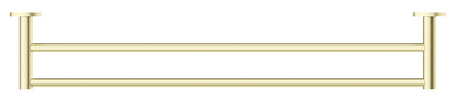 Mica Double Towel Rail 800 – French Gold