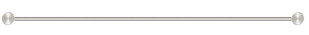 Mica Fluted Double Towel Rail – Brushed Nickel
