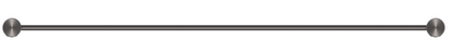 Mica Fluted Double Towel Rail – Gunmetal