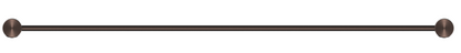 Mica Fluted Double Towel Rail – Dusk Bronze