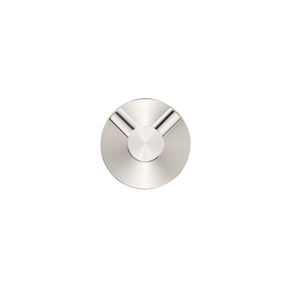 Mica Double Robe Hook – Brushed Nickel