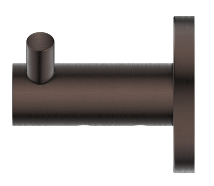 Mica Double Robe Hook – Dusk Bronze