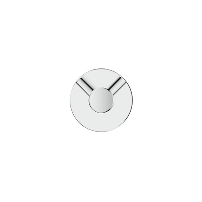Mica Double Robe Hook – Chrome