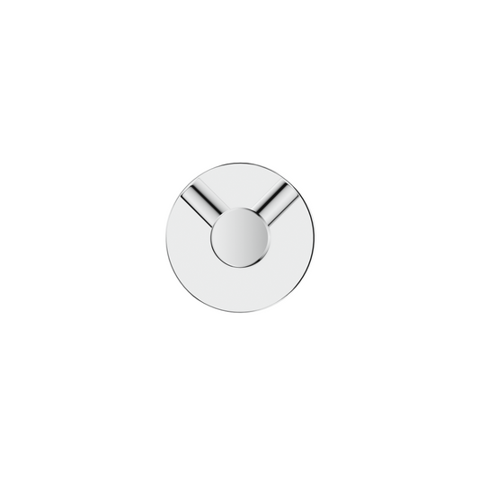 Mica Double Robe Hook – Chrome