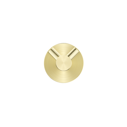 Mica Double Robe Hook – French Gold