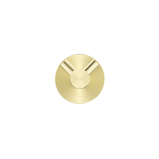 Mica Double Robe Hook – French Gold