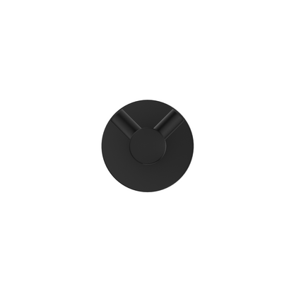 Mica Double Robe Hook – Black