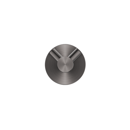 Mica Double Robe Hook – Gunmetal