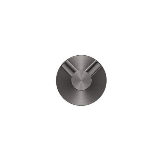 Mica Double Robe Hook – Gunmetal