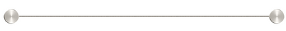 Mica Stainless Shelf - 400mm – Brushed Nickel