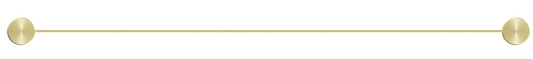 Mica Stainless Shelf - 400mm – French Gold