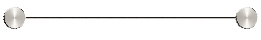 Mica Fluted Stainless Shelf - 400mm – Brushed Nickel