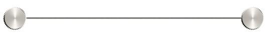 Mica Fluted Stainless Shelf - 400mm – Brushed Nickel