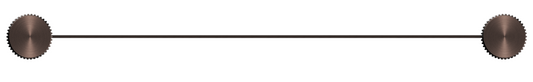 Mica Fluted Stainless Shelf - 400mm – Dusk Bronze