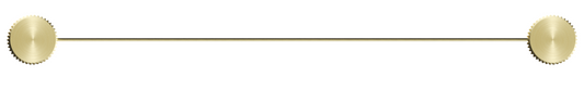 Mica Fluted Stainless Shelf - 400mm – French Gold