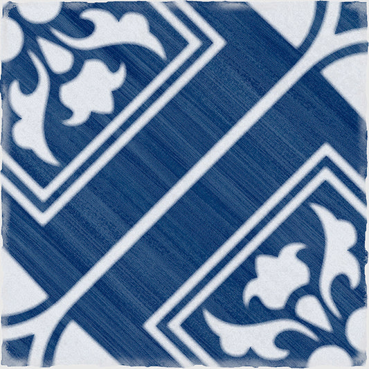 Andra Blue Decor 15X15