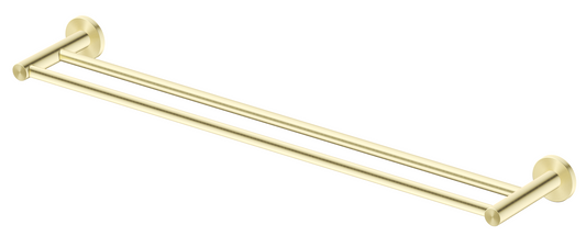 Mica Double Towel Rail 800 – French Gold