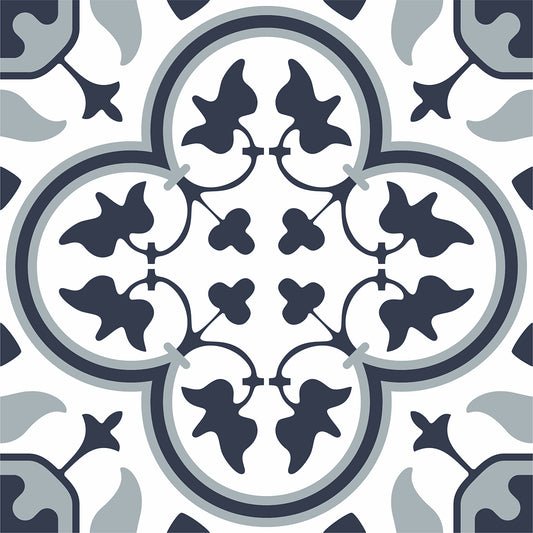 Capuciino Salisbury Mid Blue Matt 20X20