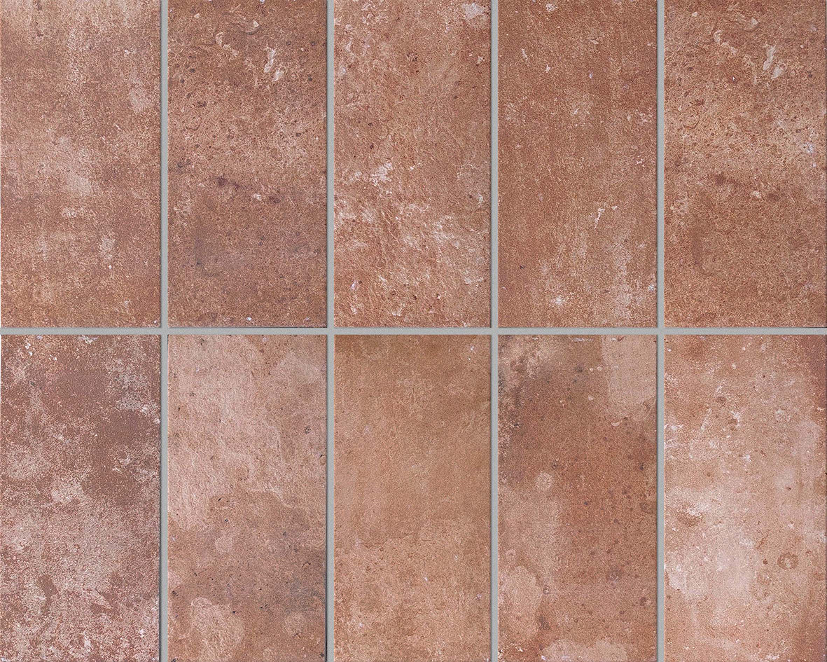 Chianti Terracotta Brick Matt P5 12.5X25