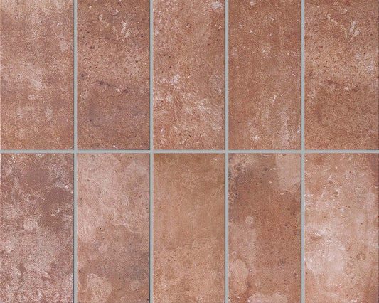 Chianti Terracotta Brick Matt P5 12.5X25
