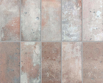 Chianti Rosa Brick Matt P5 12.5X25