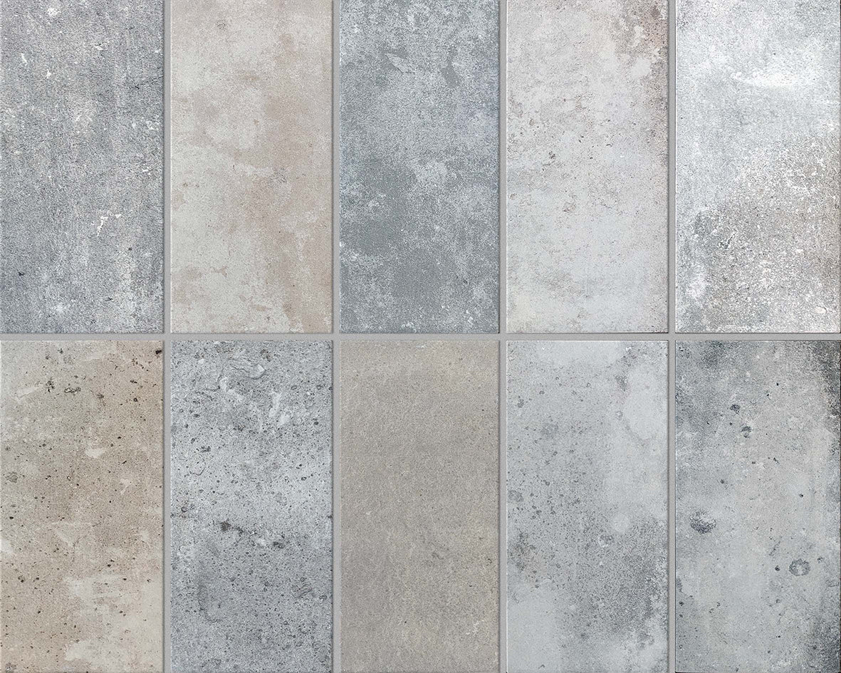 Chianti Griggio Grey Brick Matt P5 12.5X25