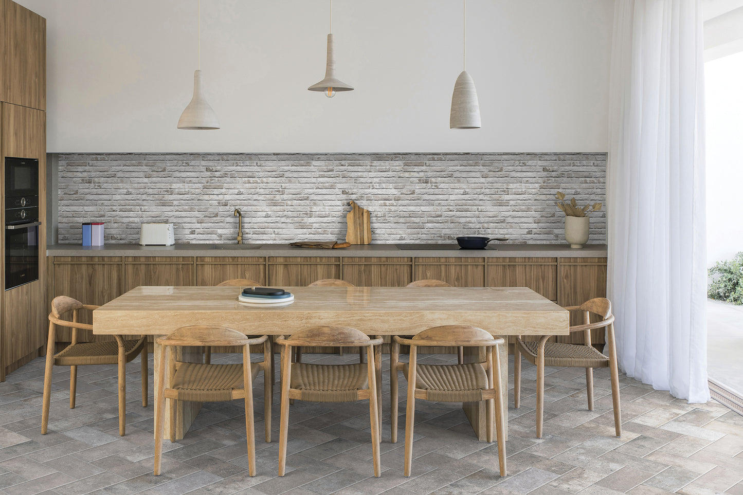 Chianti Griggio Grey Brick Matt P5 12.5X25