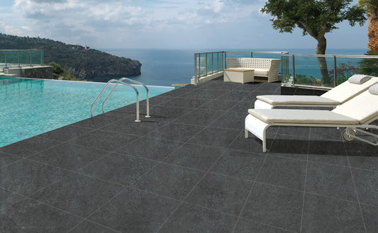 600X600X20 Reefstone Black Ext Paver P5