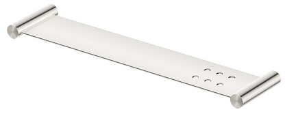 Mica Stainless Shelf - 400mm – Brushed Nickel