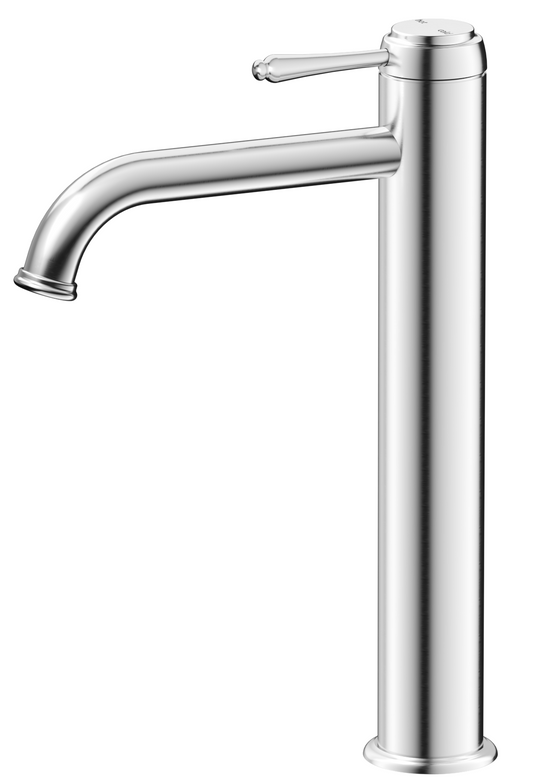 Mica Heritage Tall Basin Mixer – Chrome
